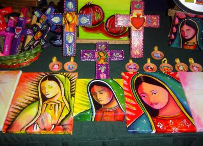 Expresiones, Expressions, Dolores Gonzalez Haro, Expresiones de Arte, Chicana, Our Lady, Virgen Mary, Mexican Art